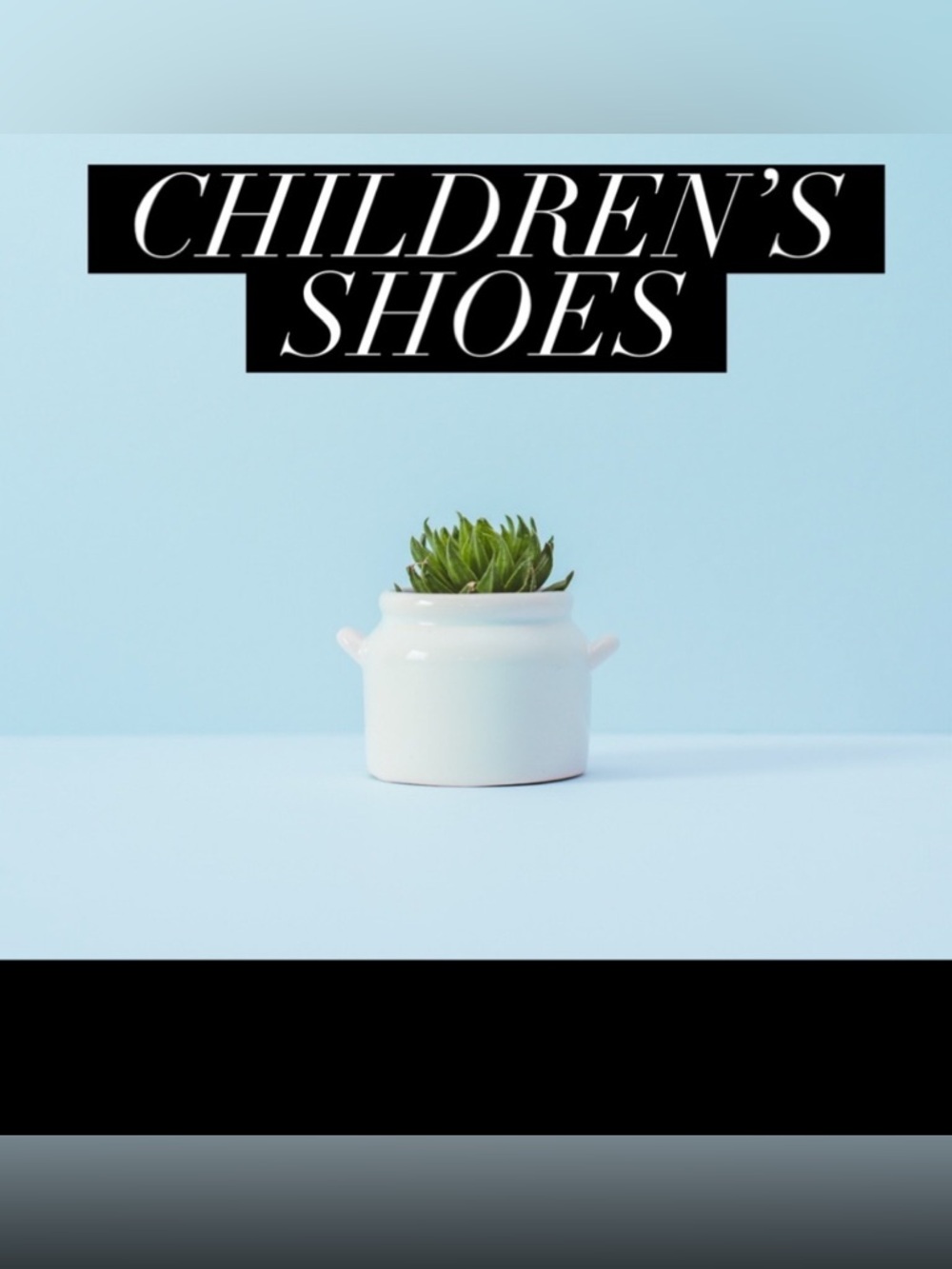 Kid’s Shoes ** header only not a listing for sale